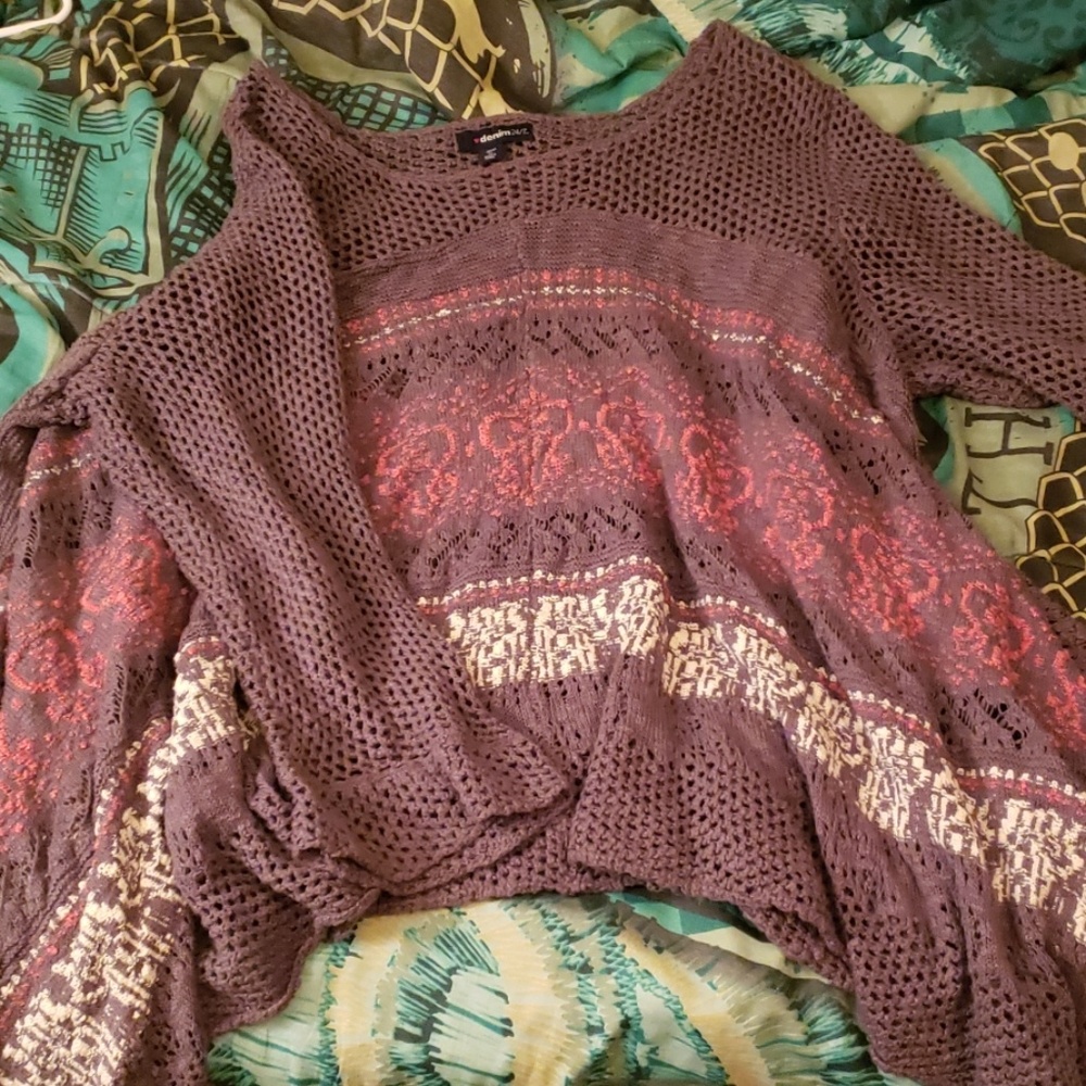 Cute sharkbite sweater